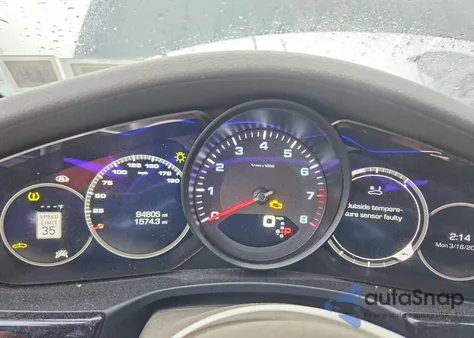 2017 Porsche Panamera 2 z USA, uszkodzony, nr VIN WP0AA2A73HL103819